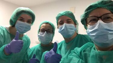 Cada uno de los profesionales sanitarios lleva un 'Messi' dentro