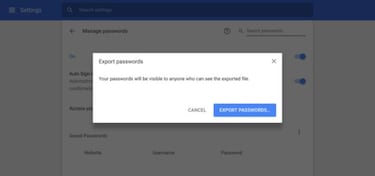 Cómo guardar tus contraseñas que utilizas en Google Chrome