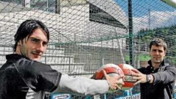 <b>EL DÍA DESPUÉS. </b>Diego Colotto y Dani Aranzubia fueron los verdugos del Brann en Riazor.