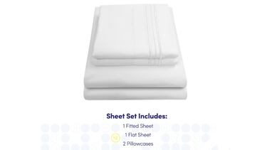 Adiós a noches sin dormir con estas sábanas de lujo de algodón egipcio