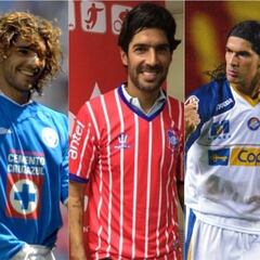 Estas son las 29 camisetas que ha vestido el 'Loco' Abreu