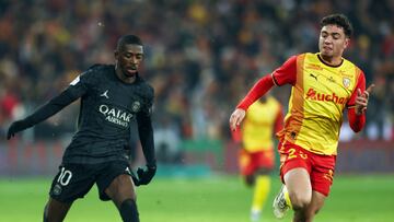 Faitout Maouassa frente a Dembélé.