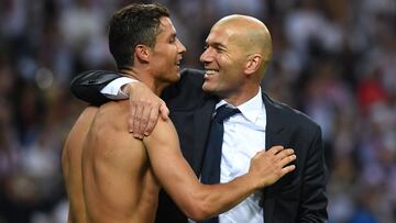 Zidane: "¿El regreso de Cristiano al Real Madrid? Sí, tal vez..."