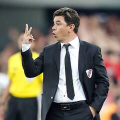 Gallardo y su enojo con Wilmar Roldán: "Son todas para ellos"