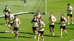 Entrenamiento del Eibar en Atxabalpe