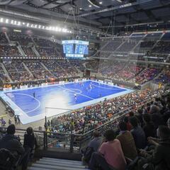 El España-Brasil reunió a 8.629 espectadores en Madrid