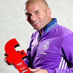 Zidane, mejor entrenador francés para France Football