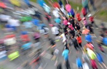 Participantes de la maratón de Viena.