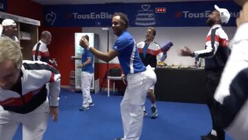 El peculiar baile de Noah y los suyos para celebrar el pase a la final