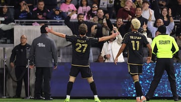 LAFC - Inter Miami: Messi en Los Ángeles por Concacaf Champions Cup; goles, resumen y más... (Luke Hales/Getty Images/AFP)