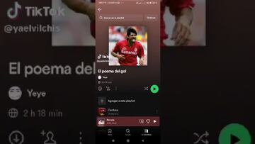 Reviven el mítico gol de José Cardozo al América con playlist en Spotify