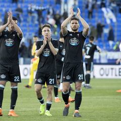 1x1 del Celta: Sergio evitó una goleada en Butarque