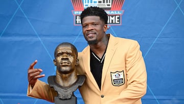 Andre Johnson, Dwight Freeney and Devin Hester were among the players inducted into the Pro Football Hall of Fame.