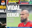 Arturo Vidal, el rey de las portadas