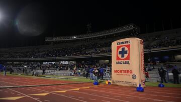 General View Stadium during the 1st round match between Cruz Azul and Atlas as part of the Liga BBVA MX, Torneo Apertura 2024 at Olimpico Universitario Stadium on January 11, 2024 in Mexico City, Mexico.