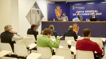 La Junta General de Accionistas del Real Zaragoza del pasado 21 de diciembre.