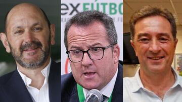 Así son los tres precandidatos a presidir la RFEF