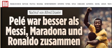 “Pelé fue mejor que Messi, Maradona y Ronaldo juntos”