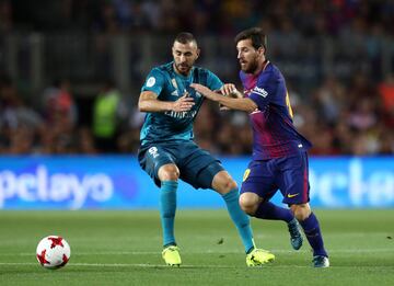 Lionel Messi y Karim Benzema.