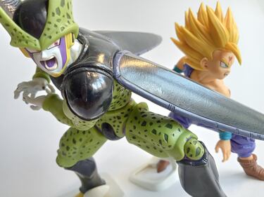 Figuras de Gohan vs Célula de 'Dragon Ball Z' por Banpresto