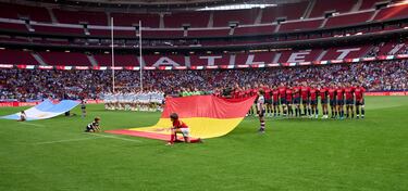 El 26 de agosto de 2023, el estadio del Atlético de Madrid acogió el partido amistoso entre Argentina y España. Los "Pumas" vencieron 3-62 a los "Leones".