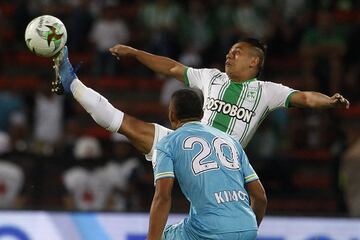 Cristian Blanco, en propia puerta, y Diomar Díaz anotaron los goles de la victoria histórica de Jaguares de Córdoba ante Nacional. Diego Braghieri puso el descuento