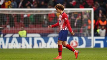 Griezmann, en el Atlético-Madrid.