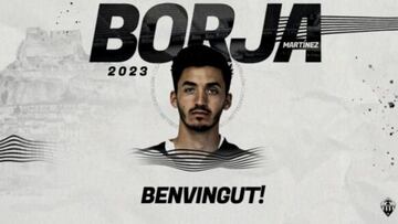 Borja Martínez, segundo fichaje del Castellón