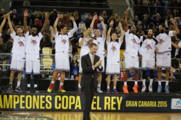 El 22 de febrero de 2015 lograron la victoria frente al Barcelona en la final de la Copa del Rey