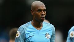 Fernandinho a doubt for return leg against Spurs