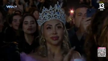 La escena más comentada de Naya Facil en el Festival de Viña: esto pasó durante el show de María Becerra