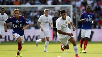 Asensio en la pretemporada 2015.