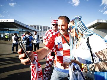 Los aficionados argentinos toman Nizhni Nóvgorod