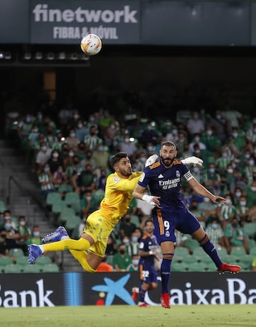 Benzema y Rui Silva.