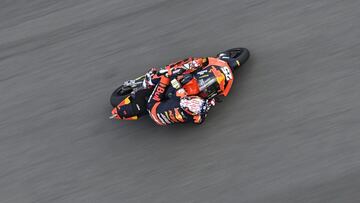 Ra&uacute;l Fern&aacute;ndez durante los entrenamientos del GP de las Am&eacute;ricas.