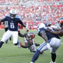 Marcus Mariota consigue 4 TDs en su debut como profesional