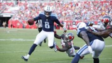 Marcus Mariota, excepcional en su debut en la NFL.