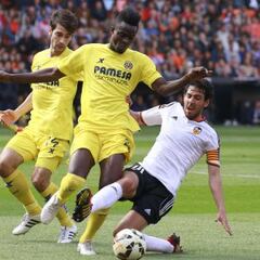Valencia-Villarreal en imágenes