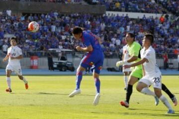 Golazo ante O'Higgins en el histórico 8-1 a los celestes.