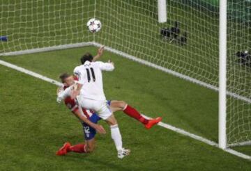 Bale celebra el 2-1. / Lars Baron (Getty Images)