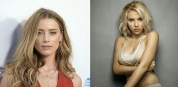 Amber Heard y Scarlett Johansson