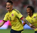 Colombia 1x1: James repite un gol en Lima que vale Mundial