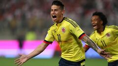 Colombia 1x1: James repite un gol en Lima que vale Mundial