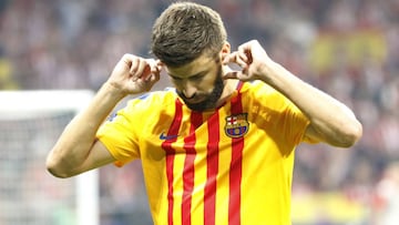 Piqué está en la lista, pero no viajó “por un asunto personal”