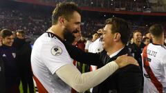 Sonríe Gallardo: Pratto y Scocco tienen el alta médica