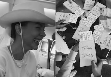 La incre¨ªble despedida de soltera de la novia de Marcos Llorente en Las Vegas