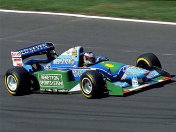 1991. Ficha con Benetton.