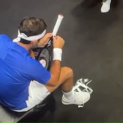 Hemos visto de todo del adiós de Federer pero nada como esto: va por 3M y la mayoría llora al verlo