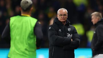 Cucho Hernández se queda sin DT: Claudio Ranieri es destituido de Watford.