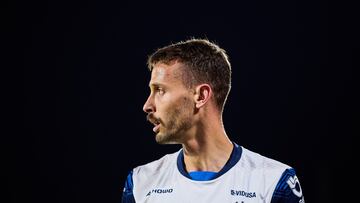 Sergio Canales of Monterrey during the 11th round match between Cruz Azul and Monterrey as part of the Liga BBVA MX, Torneo Clausura 2025 at Olimpico Universitario Stadium, on March 08, 2025 in Mexico City, Mexico.